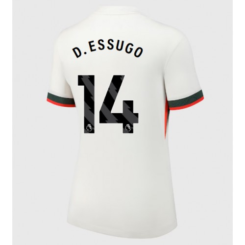 Chelsea Dario Essugo #14 Udebanetrøje Dame 2025-26 Kortærmet